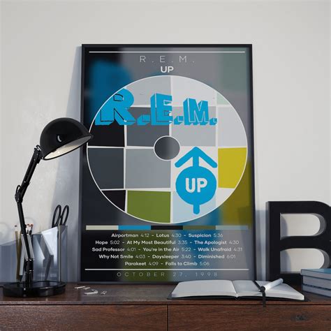 Rem Poster Print Up Poster Album Cover Poster Rock Music Poster Cd