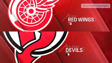 Detroit Red Wings Vs New Jersey Devils Nov 23 2019 Highlights Hd Youtube