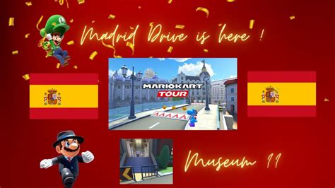 SECRET FOUND IN MADRID DRIVE The Last Nitro Track Of Mario Kart Tour