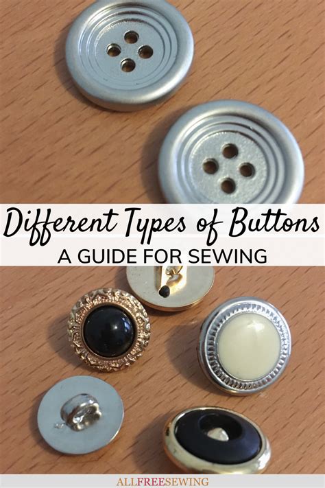 Different Types of Buttons: A Guide for Sewing | AllFreeSewing.com