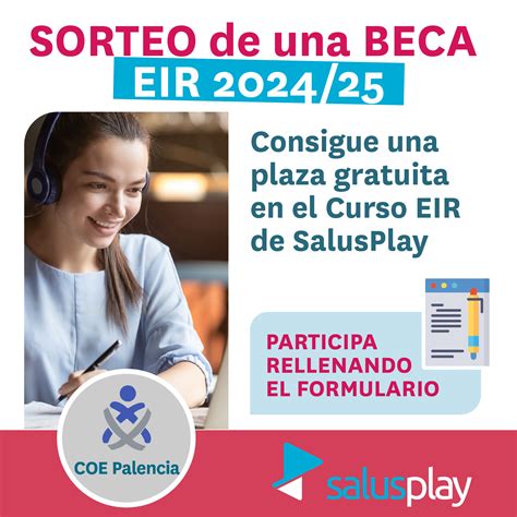 Sorteo Beca Completa Del Curso Eir De Salusplay Con Manuales