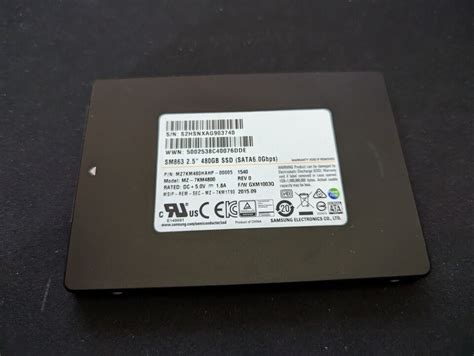 Samsung Mz 7km4800 480gb Internal 6gbps 25 Inch Ssd Ebay