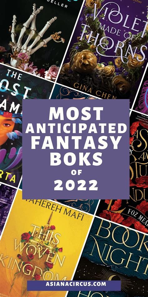 Many Books With The Title Most Anticipated Fantasy Books Of On Them