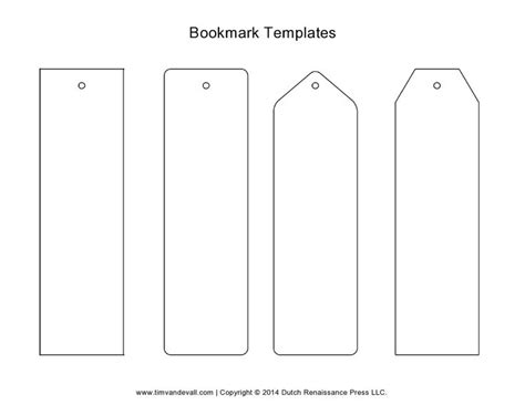 30 Free Bookmark Templates Word PDF TemplateArchive Free