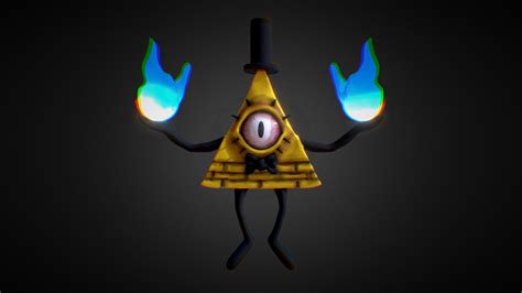 Bill Cipher 3d Model By Rabbiturnal [df53b19] Sketchfab