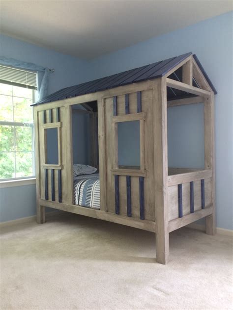 Ana White Cabin Bed Diy Projects