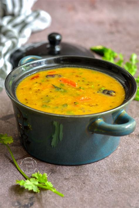 Khatti Meethi Dal Gujarati Dal Recipe Cooking From Heart