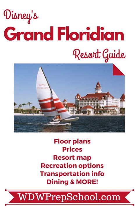 Grand Floridian Resort (map, how to navigate, room layouts) | Grand ...