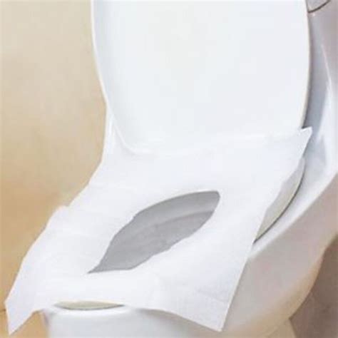 50 100pcs Disposable Toilet Seat Covers Paper Travel Biodegradable Sanitary S4 Ebay