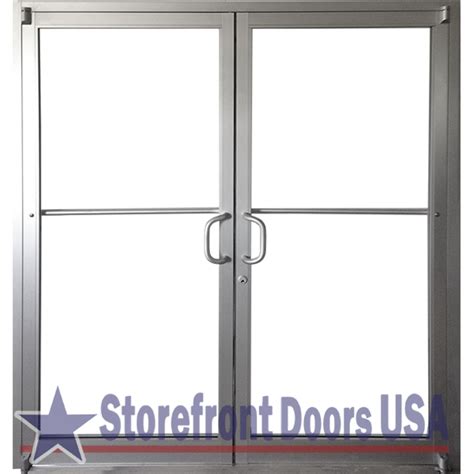 Commercial Double Storefront Door - 6’0″ x 7’0″ (72" X 84 ...