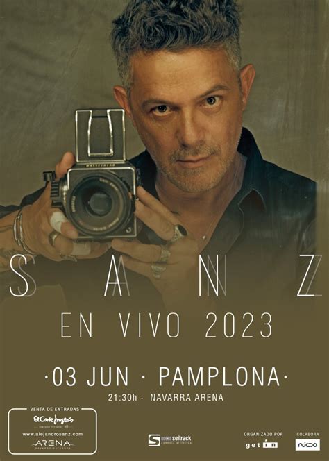 ALEJANDRO SANZ Agenda Navarra Arena NICDO