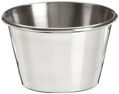 Amazon Adcraft OYC 2 PKG Stainless Steel Sauce Cup 2 1 2 Oz