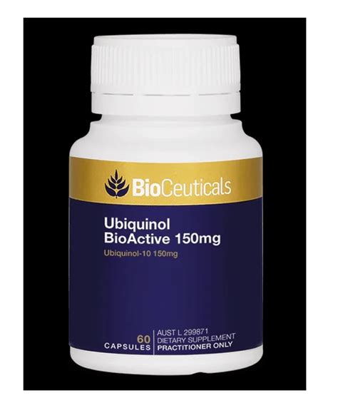 Bioceuticals Ubiquinol Bioactive Mg Capsules Buy In Sydney