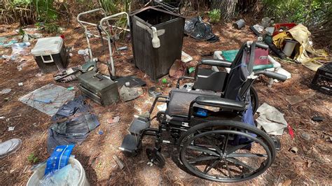 Massive Homeless Camp In Cocoa Florida Youtube