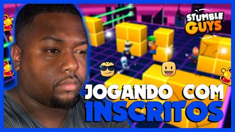 Live De Stumble Guys Ao Vivo Jogando Os Inscritos Salas De