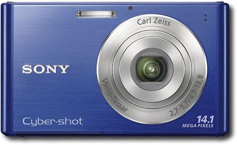 Best Buy Sony Cyber Shot 141 Megapixel Digital Camera Blue W330 Blue