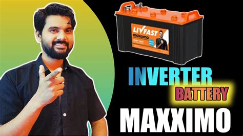 Livfast Maxximo Ah Inverter Battery Lowprice Kam Dam Wali