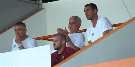 Mourinho In Tribuna Contro Il Braga La Mossa A Sorpresa Della Roma