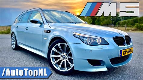 Bmw M E V Touring Km H Review On Autobahn By Autotopnl Youtube