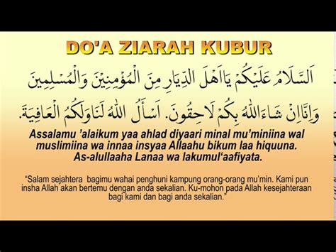 Bacaan Doa Ziarah Kubur Lengkap Julia Grant