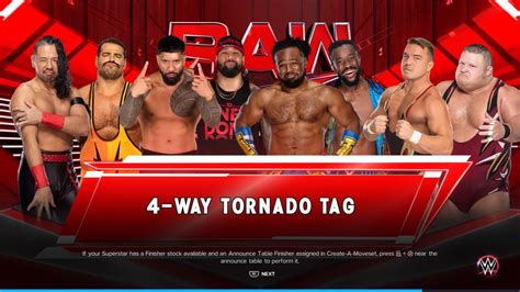 Complete WWE 2K23 tag team entrances list with all the in-game motions ...