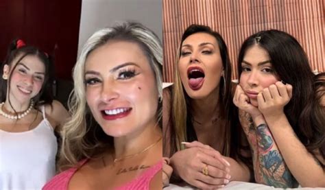 Andressa Urach faz vídeo de troca de casais MC Pipokinha vídeo