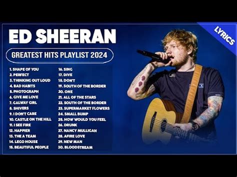 Ed Sheeran Greatest Hits Full Album 2020 Ed Sheeran Best Songs