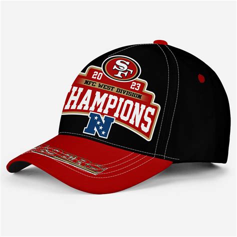 San Francisco 49ers 2023 NFC West Division Champions Caps – Royaljacket