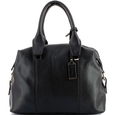 Sac Main Cuir David Jones Djb Couleur Principale Noir