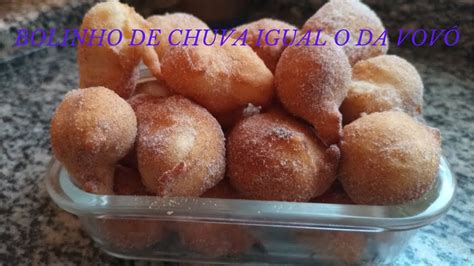 Bolinho De Chuva Sequinho Igual Ao Da Vov Youtube