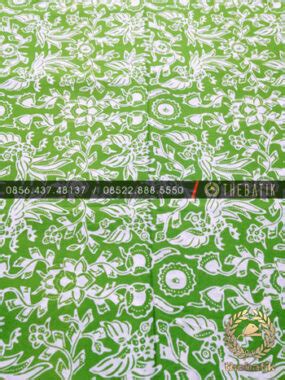 Jual Kain Batik Papua Bahan Halus Meteran Warna Hijau Thebatik Indonesia