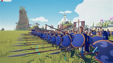 Romans Vs A Hoplite Phalanx Totally Accurate Battle Simulator Youtube