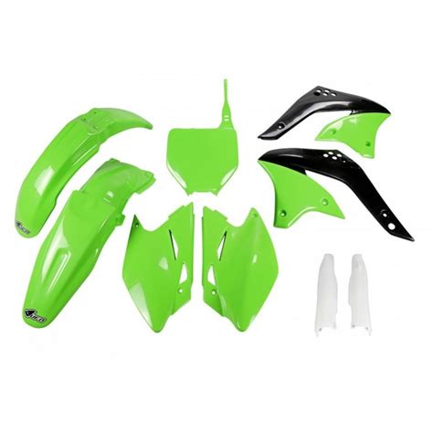 FULL KIT PLÁSTICO UFO KAWASAKI KXF 450 2006 VERDE