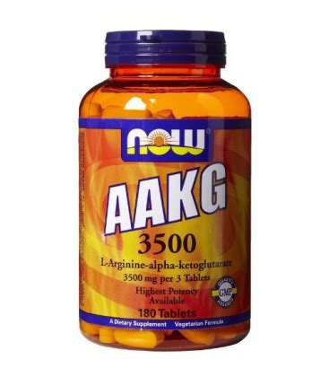 Now Foods Aakg Tablets Multi Pack