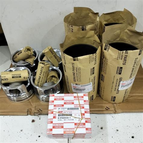 Jual LINER SET KIT BORING PISTON RING ISUZU ELF NMR 81 EURO 4 OEM PN 5