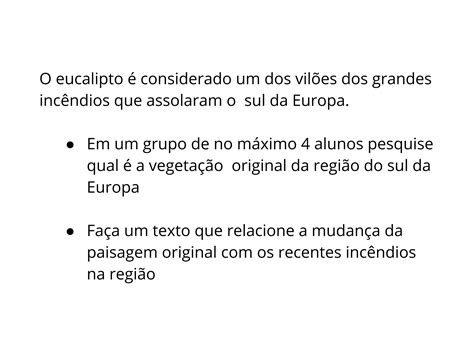 A Transforma O Da Paisagem Natural Europeia Planos De Aula Ano