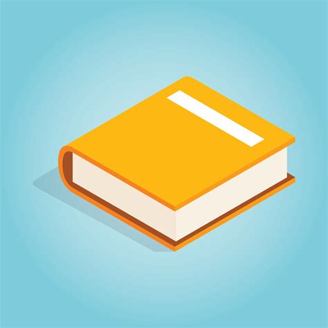 Big Book Icon Isometric 3d Style 14574492 Vector Art At Vecteezy