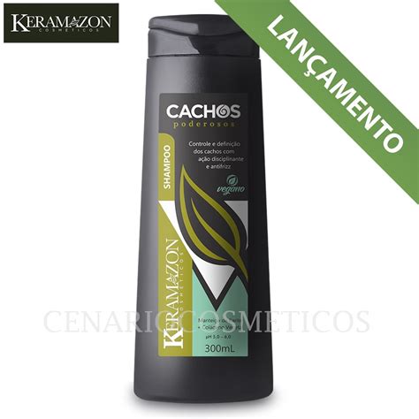 Shampoo Cachos Poderosos Keramazon Ml Shopee Brasil