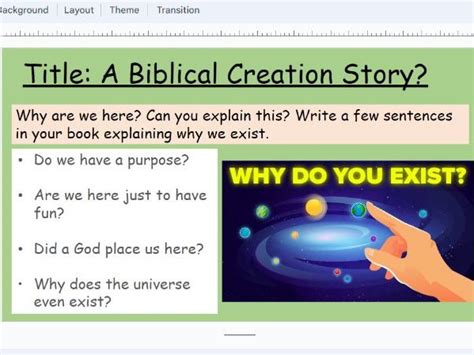 Creation Stories Genesis 1 Teaching Resources