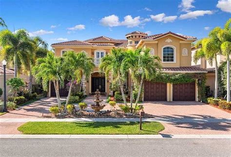 Beautiful Outdoor View Of Boca Raton Home Boca Raton Real Estate