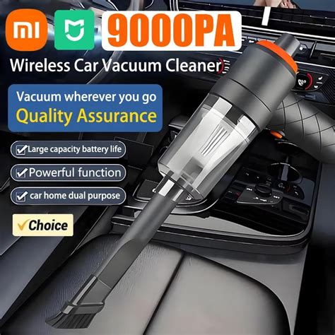 Xiaomi MIJIA Aspiradora Inal Mbrica De 9000Pa Para Coche Aspirador Port