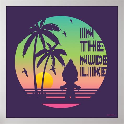 Classic Trolls In The Nude Like Poster Zazzle
