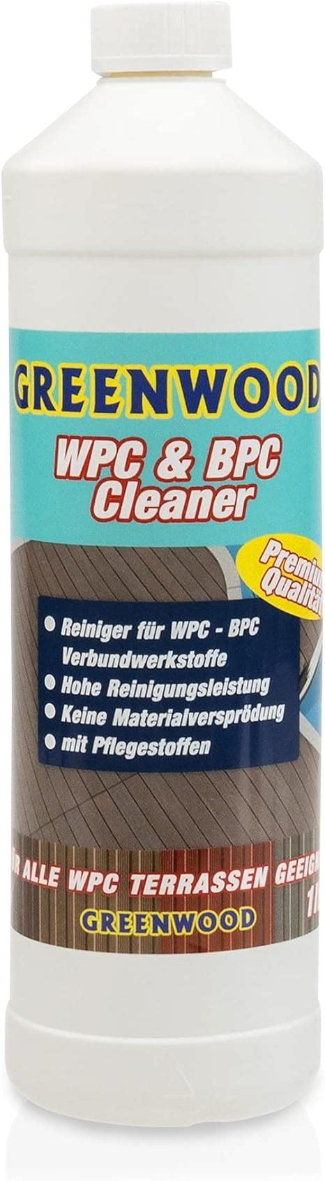 Greenwood WPC BPC Reiniger Mit Pflege Reinigungsmittel