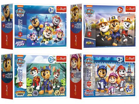 Szt Puzzle El Mini Maxi Psi Patrol Paw Patrol Minimaxi Trefl Mix