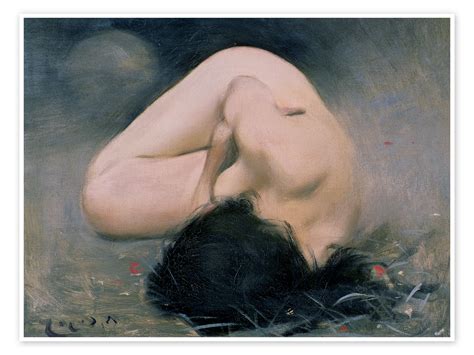 Nude Woman De Ramon Casas I Carb En P Ster Lienzo Y Mucho M S