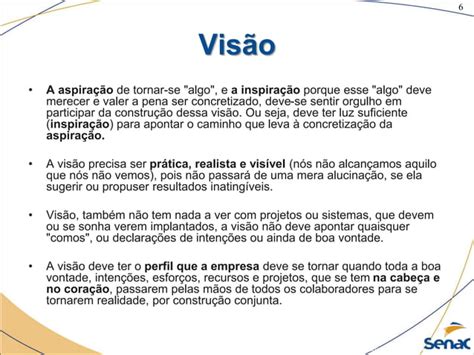 Miss O Vis O E Valores Conceitos Ppt