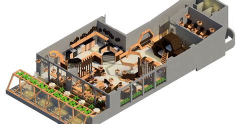 Artstation Beach Restaurant D Floor Plan Design Ideas By Off