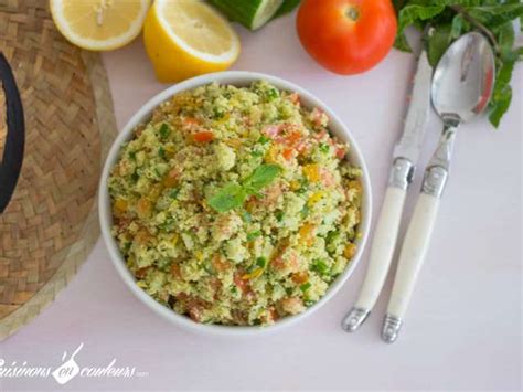 Recettes de Taboulé de Cuisinons en Couleurs