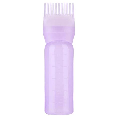 Topaty Root Comb Applicator Bottle Portable Hair Dye Applicator Brush