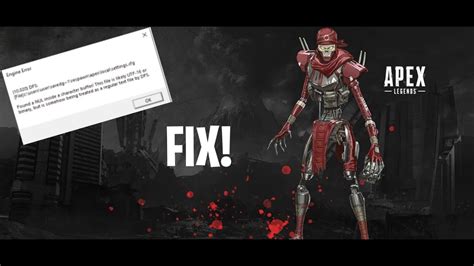 How To Fix Apex Legends Engine Error IN 20 SECONDS SEASON 04 FEBUARY